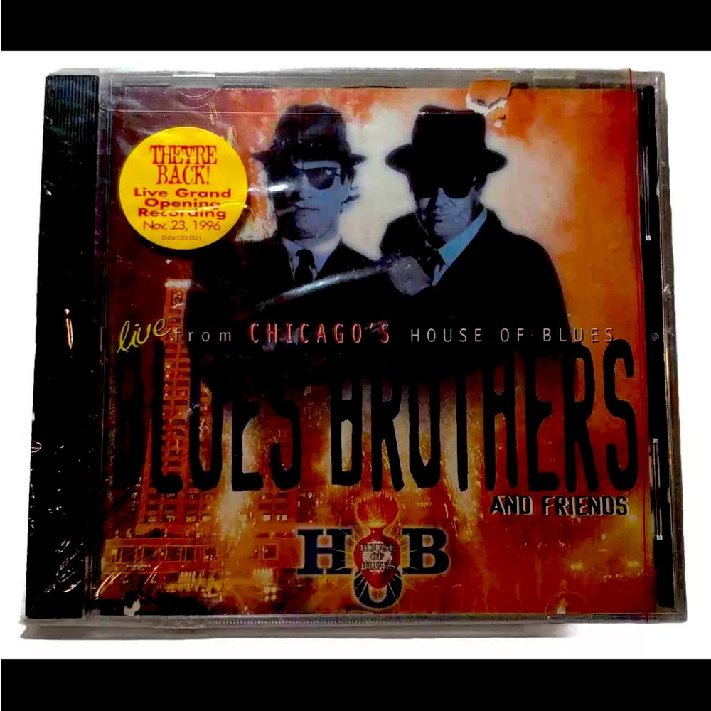Blues Brothers and Friends CD Chicagos House of Blues Sealed